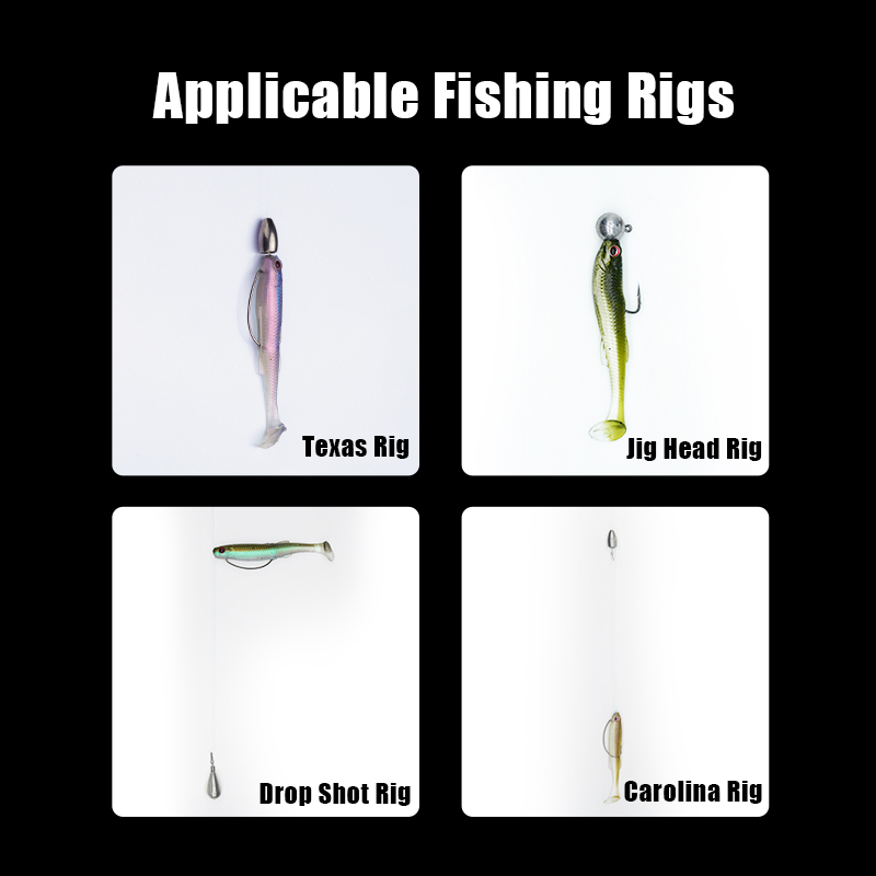 FISHANT Fat Real Fish T-Tail S - Fishing Lure Jerkbait 评论和价格