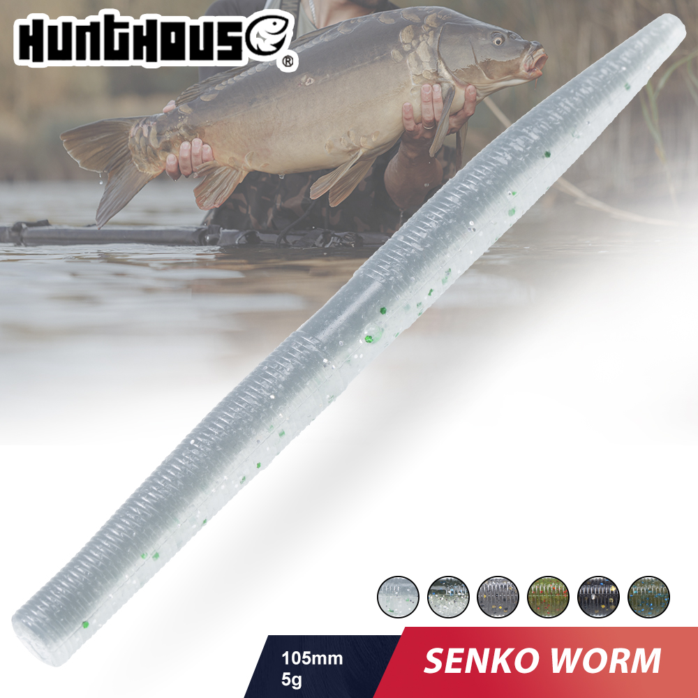 Hunthouse Senko Worm Soft Fish - Fishing Lure Soft Plastic 评论和价格