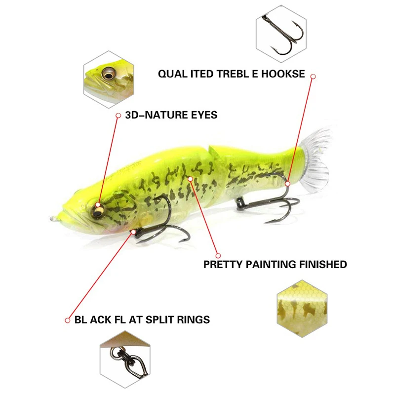 Swimbait Fishing Lure 135mm 31 - Fishing Lure Popper 评论和价格