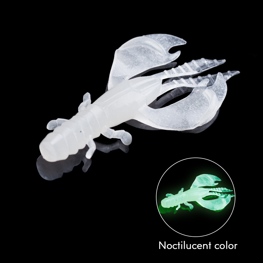 4/8pcs 80mm/6.5g Soft Silicon  - Fishing Lure Soft Plastic 评论和价格