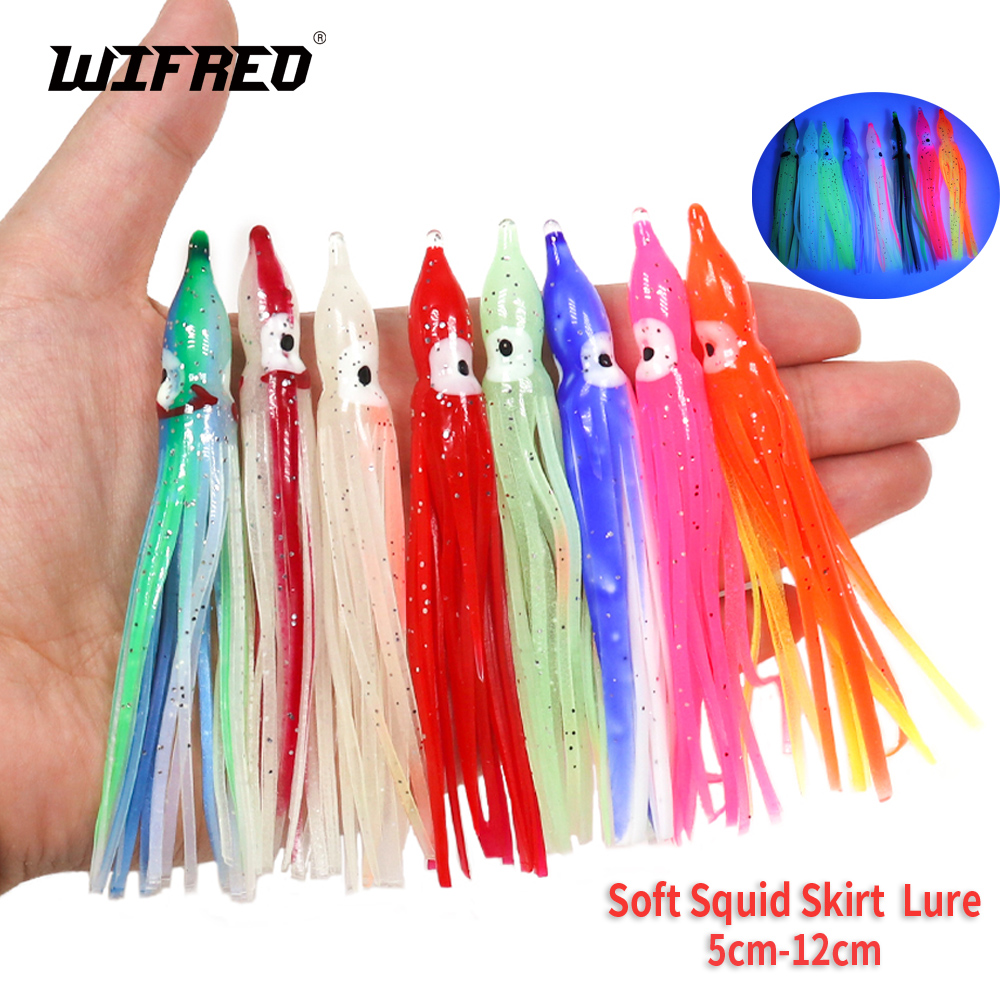 Wifreo  Rubber Squid Skirt Fis - Fishing Lure Buzzbait 评论和价格