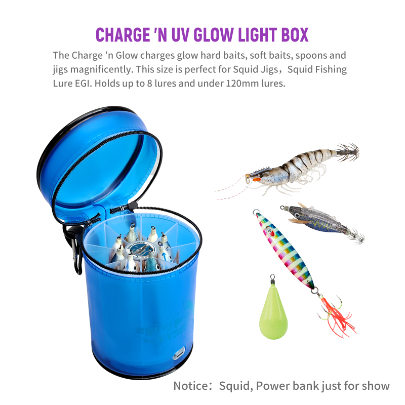 New Fishing Bags Lure UV Glow  - Fishing Lure Jig 评论和价格