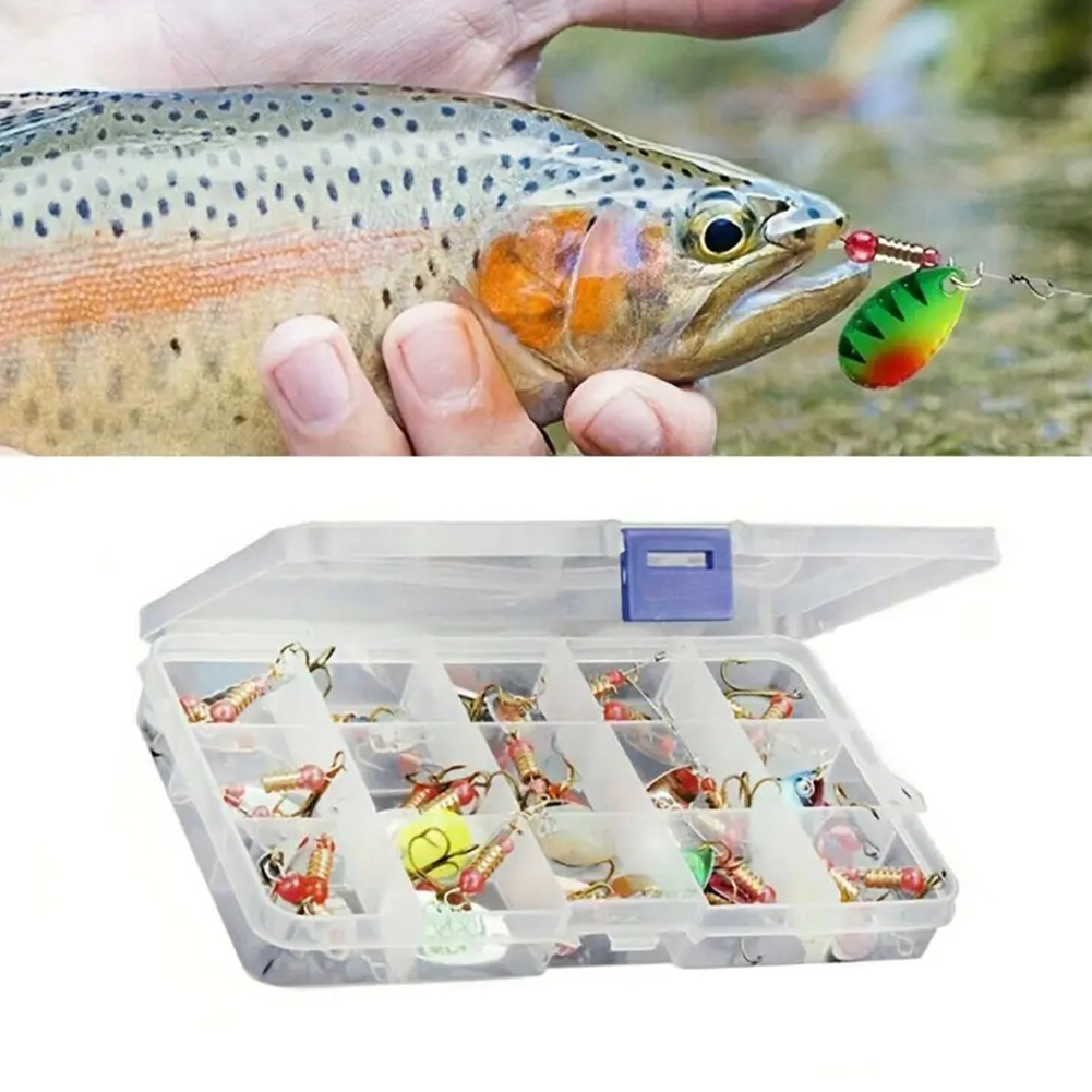 30pcs Metal Spoon Spinner Fish - Fishing Lure Spinner 评论和价格